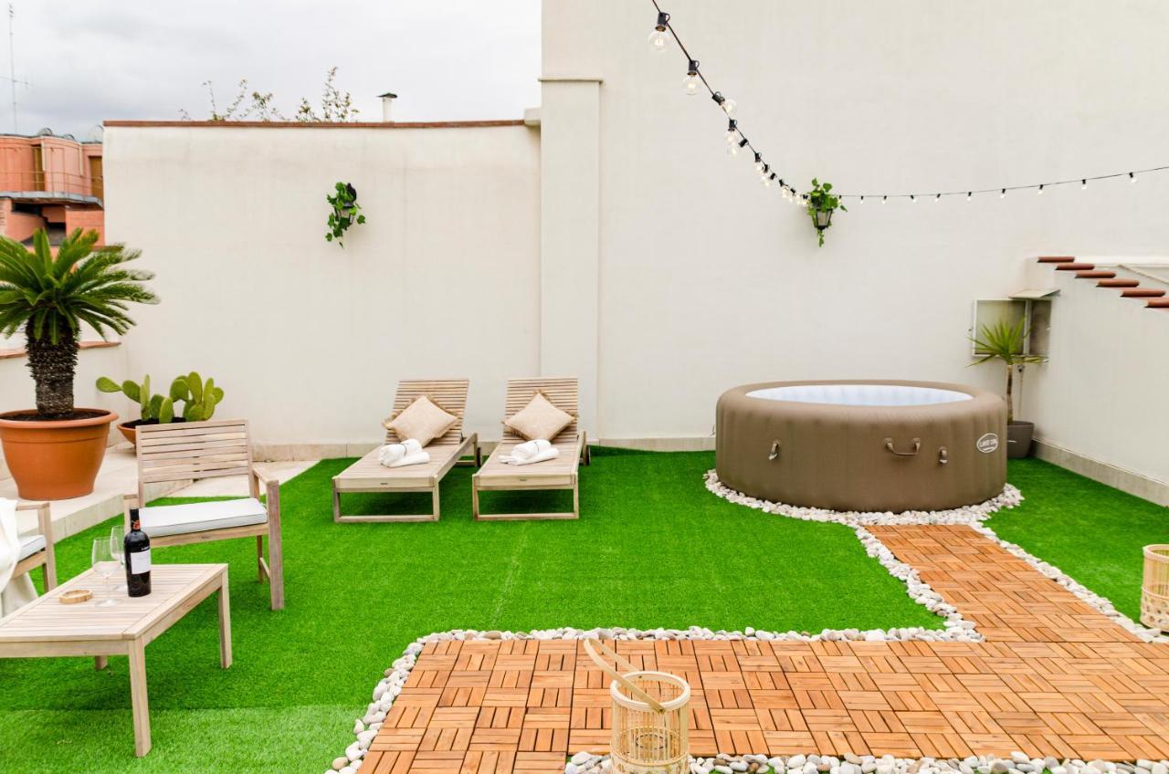Apartament Apulialux Private 100Mq Rooftop Oasis W Jacuzzi Bari Zewnętrze zdjęcie